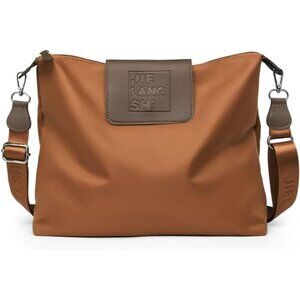 Large Crossbody Bag for Women Fabric Nylon Casual Commuter Bag Trendy Fashion